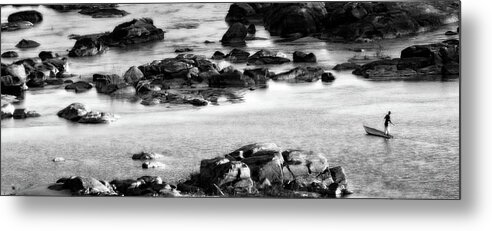 Among Metal Print featuring the photograph Among The Rocks by Niassa Lion Project