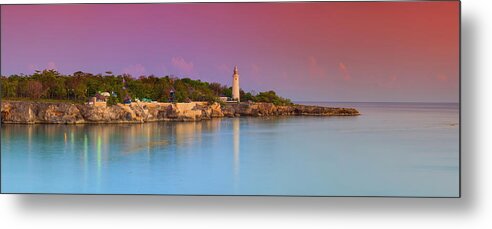Scenics Metal Print featuring the photograph Lighthouse On Negrils Most Western by Douglas Pearson