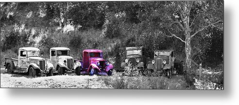 Truck Metal Print featuring the photograph An Old Standout by Lynn Bauer