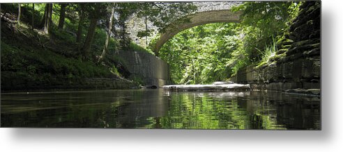 Wter Metal Print featuring the photograph Buttermilk Gorge by Monroe Payne