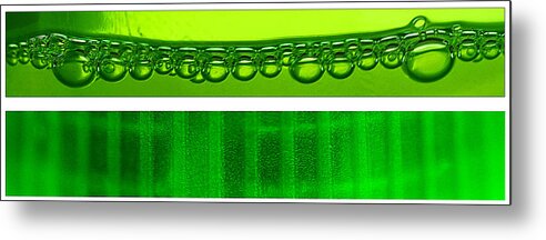 Abstract Metal Print featuring the photograph Do the Dew by Brian Duram