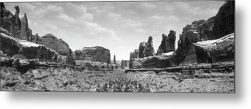 Utah Metal Print featuring the photograph Utah Outback by Mike McGlothlen