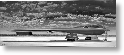 Aircraft Metal Print featuring the photograph B2 Spirit #1 by Phil And Karen Rispin