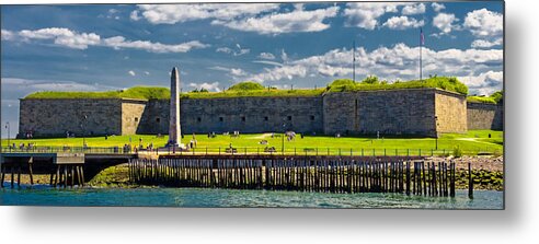 Boston Metal Print featuring the photograph Castle Island by Paul Mangold