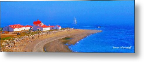 Washington Metal Print featuring the photograph Fort Flagler by Steve Warnstaff