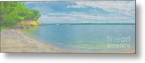Yankton Metal Print featuring the photograph Lewis and Clark Lake by Pamela Williams