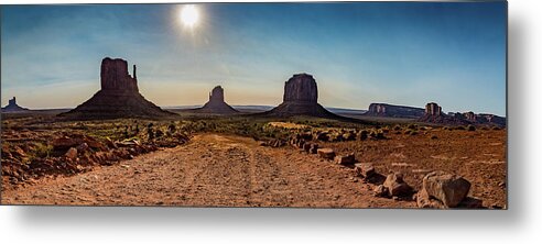 Monument Valley Metal Print featuring the photograph Monument Valley by Phil Abrams