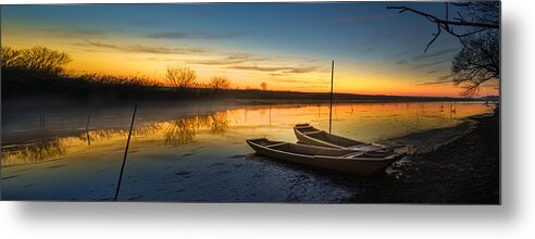 Dawn Metal Print featuring the photograph A Moment Before The Dawn by Kenjiro.s