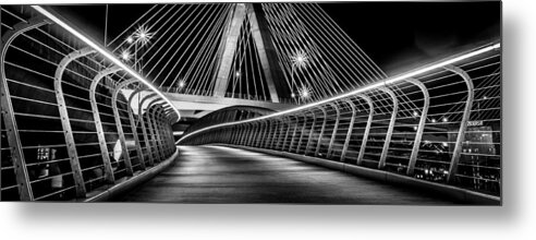 Boston Metal Print featuring the photograph Lines by Min S Kim