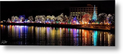 Landscape Metal Print featuring the photograph Winter Rainbow by Phil S Addis