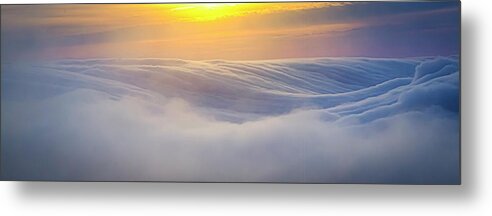  Metal Print featuring the photograph Ride the Fog by Louis Raphael