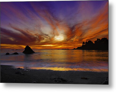 Sunset Metal Print featuring the photograph Rage by Don Hoekwater Photography