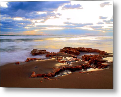 Jupiter Metal Print featuring the photograph Rocky Sunrise by Catie Canetti