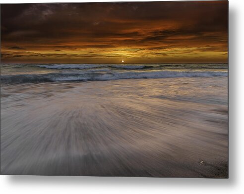 Beach Metal Print featuring the photograph South Beach Color by Don Hoekwater Photography