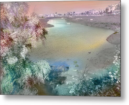 Riverscape Metal Print featuring the photograph Punta del Moral #1 by Alfonso Garcia