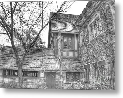 Ringwood Metal Print featuring the photograph Annex at Ringwood Manor with Tree by Christopher Lotito