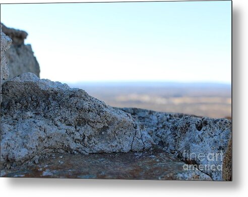 Stone Metal Print featuring the photograph To the Horizon by Christopher Lotito