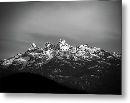 Mountains Metal Print featuring the photograph Canadian Rockies by Eric Wiles