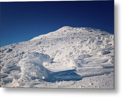 New Hampshire Metal Print featuring the photograph Rime and Snow, and Mountain Trolls. by Jeff Sinon