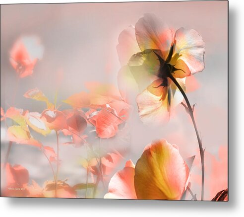 Floral Art Fine Metal Print featuring the photograph Welcome Summer by Alfonso Garcia