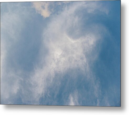 Cloud Art Metal Print featuring the photograph Right Hand of God by Dan Podsobinski
