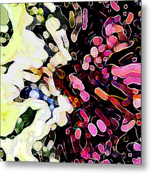 Joyful Original Abstract Art Painting Prints Metal Print featuring the painting Joyful By RjFxx. - An Original Abstract Art Painting by RjFxx at beautifullart com Friedenthal