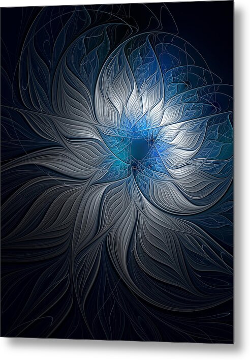 Silver and Blue by Amanda Moore
