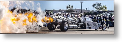 D5100 Metal Print featuring the photograph Full Afterburner by Alan Marlowe