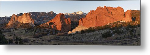 Garden Metal Print featuring the photograph Garden of the Gods by Aaron Spong