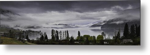 Kal Lake Metal Print featuring the photograph Kal Lake in the Mist by Rod Sterling