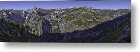 Yosemite Metal Print featuring the photograph Washburn Point Outlook by Nathaniel Kolby