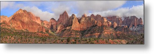 Zion National Park Metal Print featuring the photograph Kolob Canyon by Paul Schultz