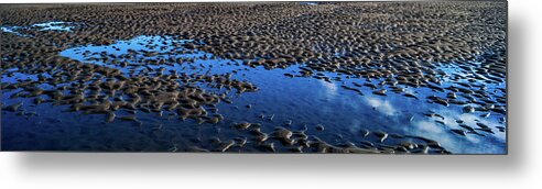 Dussault Metal Print featuring the photograph Sand reflection by Tim Dussault