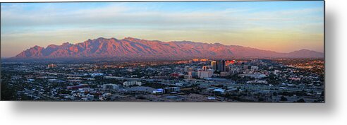 Tucson Metal Print featuring the photograph Tucson at Last Light by Chance Kafka