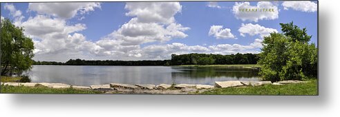 Landscape Metal Print featuring the photograph Lake of Dreams by Verana Stark