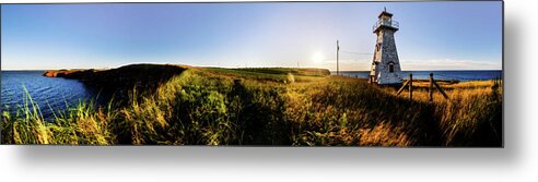 Cape Tryon Light Metal Print featuring the photograph Cape Tryon Light by Chris Bordeleau
