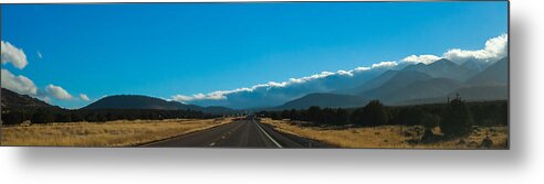 Arizona Metal Print featuring the photograph Highway to Flagstaff by Ed Gleichman