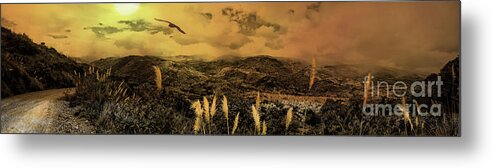 Gualaceo Metal Print featuring the photograph Gualaceo, Ecuador Panorama by Al Bourassa