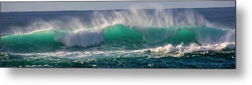 Ocean Metal Print featuring the photograph North Shore by Anthony Jones