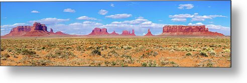 Monument Valley Metal Print featuring the photograph Wild West by Az Jackson