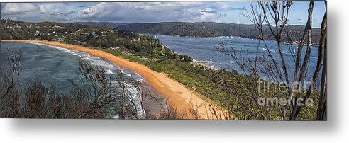 Barrenjoey Metal Print featuring the photograph Barrenjoey panorama by Sheila Smart Fine Art Photography