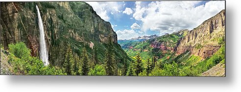 Waterfalls Metal Print featuring the photograph Magical Valley by Rick Wicker