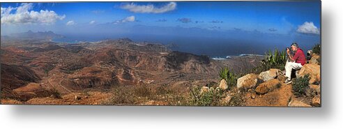 Pano Metal Print featuring the photograph Cape Verde Panorama by David Smith