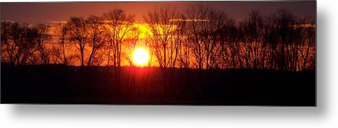 Sunrise Metal Print featuring the photograph Sunrise 5 1 2009 002a by Chris Deletzke aka Sparkling Clean Productions