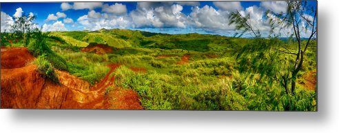 Pristine Metal Print featuring the photograph Wilderness of Guam by Amanda Jones