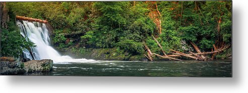 Abrams Creek Metal Print featuring the photograph Abrams Falls by ProPeak Photography