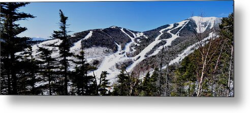 Scenic View Metal Print featuring the photograph Whiteface Ski Trails by Peter DeFina