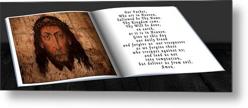 Christ Metal Print featuring the photograph Prayer Book by Cecil Fuselier