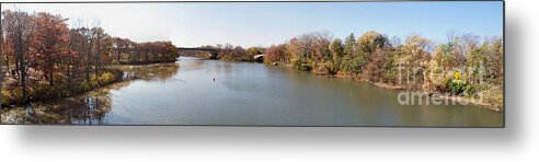 Erie Canal Metal Print featuring the photograph The Erie Canal crossing The Genesee River by William Norton