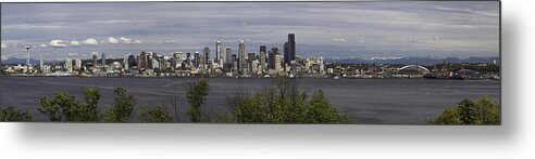 Seattle Metal Print featuring the photograph Seattle at its Best by James Heckt